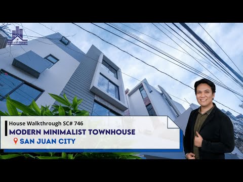Modern Minimalist Townhouse in San Juan City | SC# 746