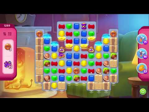Homescapes 1289 Super Hard Level - 18 moves - NO BooSTERS