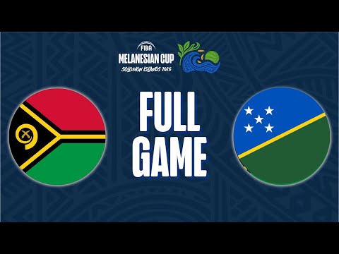 Vanuatu v Solomon Islands | Full Basketball Game | FIBA Women's Melanesian Cup 2025
