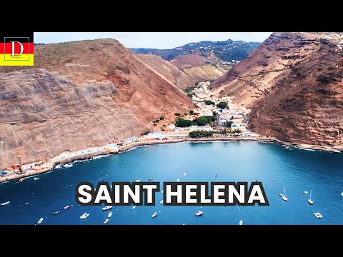 Tausende Menschen leben auf dieser wunderschönen abgelegenen Insel - St. Helena