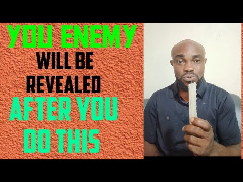 If you want to know who your Enemy is do this#usa,#candle,#secret