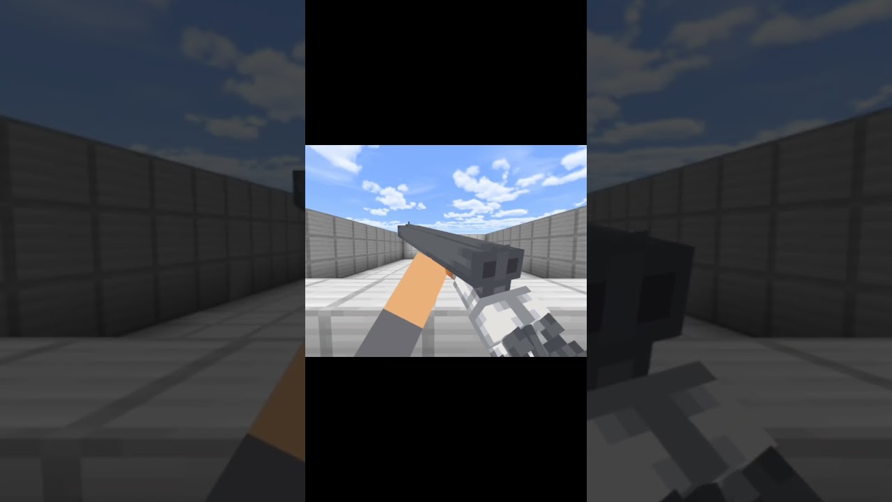 GUNS LINK ⬆️ | #hoof #minecraft #mcpe #minecraftpemods #bedrock #modsmcpe #addon #addons #ekkerrmanz