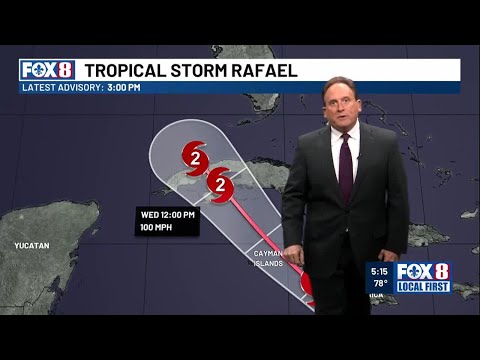 Early evening weather update for Monday, Nov. 4