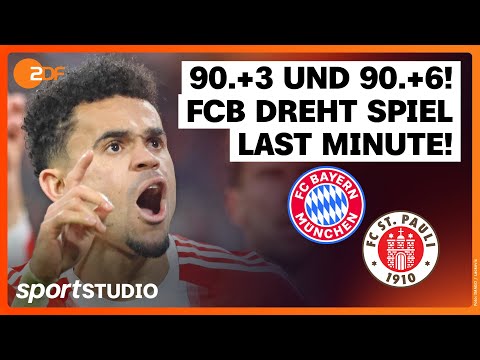 FC Bayern München – FC St. Pauli | Bundesliga, 12. Spieltag 2025/26 | sportstudio
