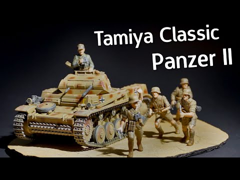 A Great Beginner Tank?! Tamiya's Panzerkampfwagen II Ausf. F/G in 1/35 Scale - Build & Review