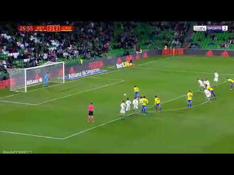 Garcia Goal HD Betis vs Cadiz CF 2-3 30.11.2017