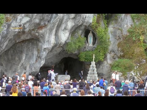 Chapelet du 29 juillet 2022 à Lourdes