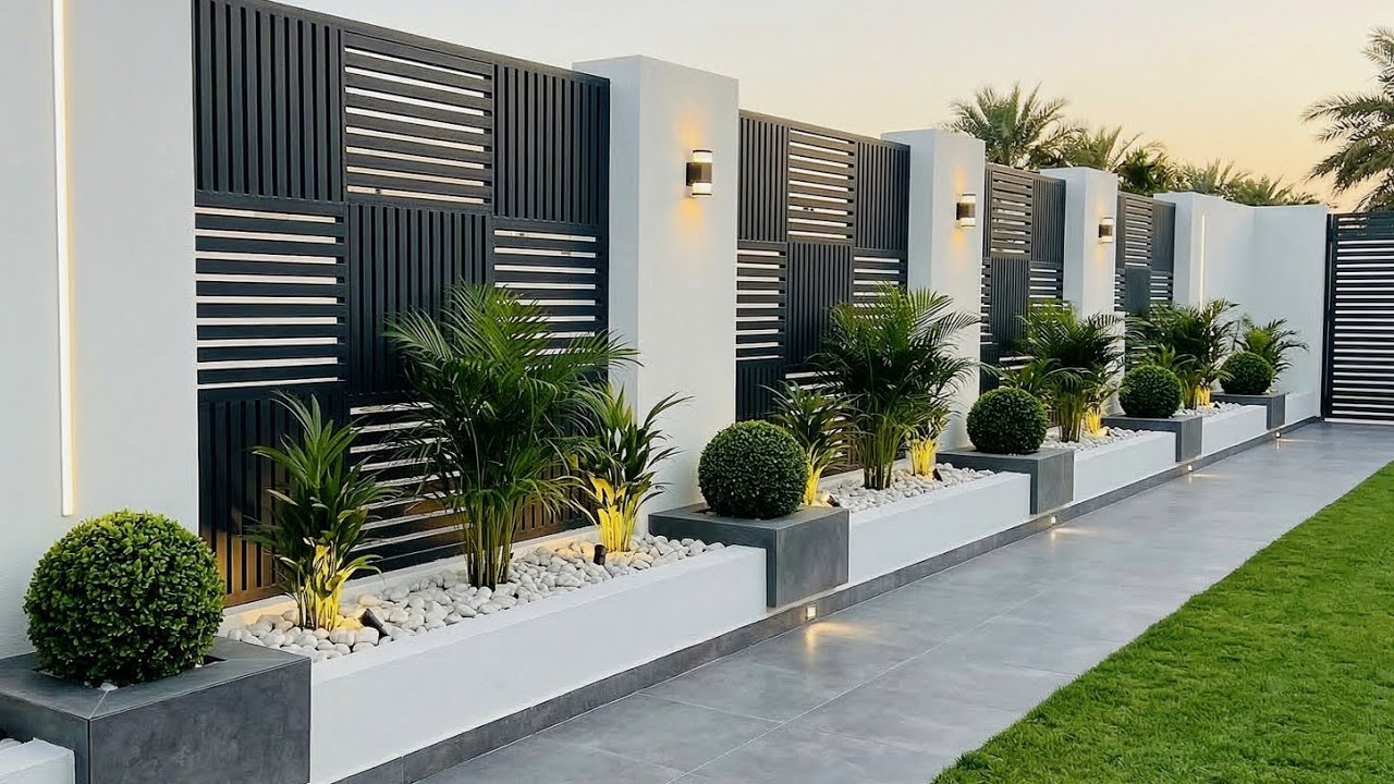 200+ Modern Garden Fence & Wall Ideas 2026 | Stunning Backyard Exterior Inspiration