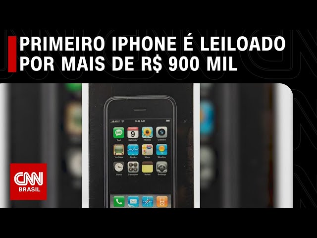 Primeiro iPhone é leiloado por mais de R$ 900 mil | CNN NOVO DIA