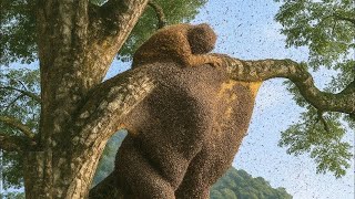 Hunting Giant Wild Honey: Discover and Harvest Wild Honey at Incredible Heights