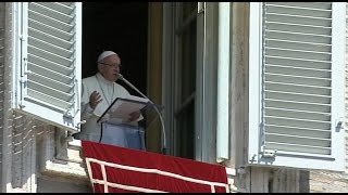 Papa en el Ángelus: “Nuestra vida no es un videojuego o una telenovela”