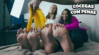 🪶FEATHERS / PENAS🪶 | Tickle Feet!! / Cócegas nos Pés!!