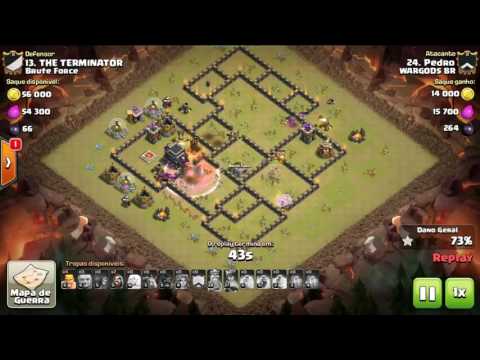 WARGODS BR Vs Brute Force -  CV9 ATAQUES