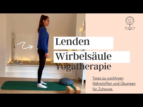 Yogatherapie Schmerzen im unteren Rücken / der Lendenwirbelsäule vorbeugen | gesunder unterer Rücken