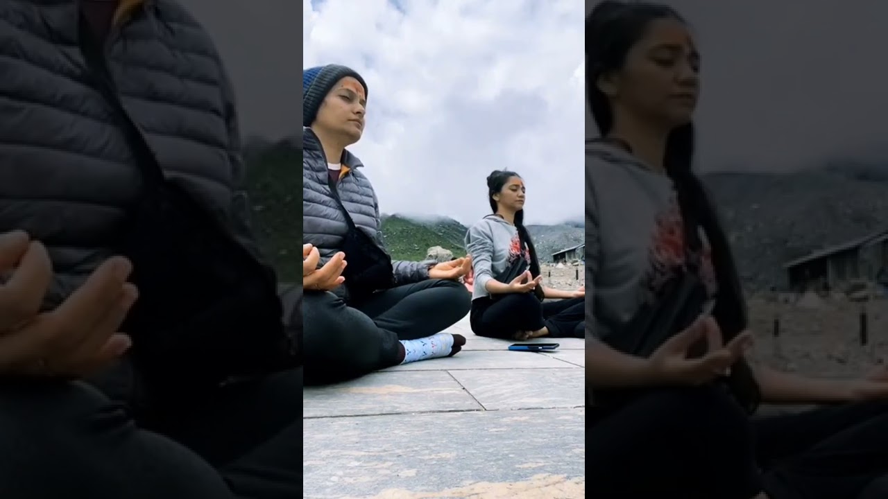 Meditation at Kedarnath Temple