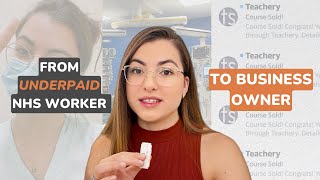 My Business Journey Selling Notion Templates | From Underpaid NHS Worker to Online Business Owner