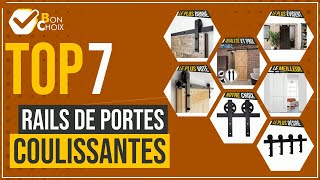 Rails de portes coulissantes - Top 7 - (BonChoix)