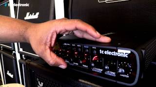 Video thumbnail for Eric Smith (Rihanna / Justin Timberlake) presents TC Electronic's RH750 Bass amp by TC Electronic