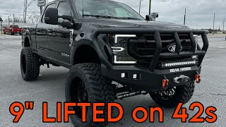 Ford F-250 EVEREST 9 LIFTED on 42s & 26x12 Fuel Forged Wheels