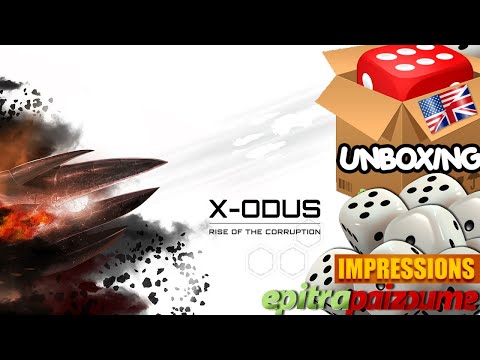 X-ODUS Rise of the Corruption - Unboxing & Impressions (EN) by Epitrapaizoume