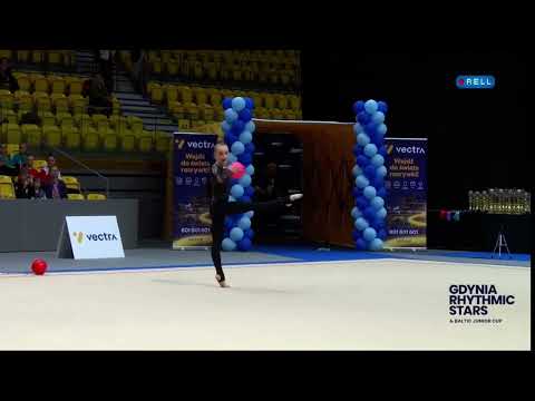 Khrystyna Pohranychna UKR Ball AA GDYNIA RHYTHMIC STARS 2023