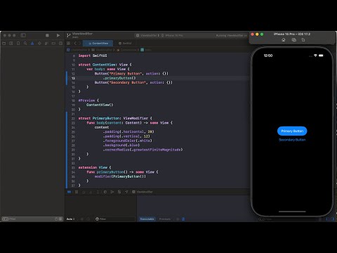 Custom view modifiers in SwiftUI | iOS