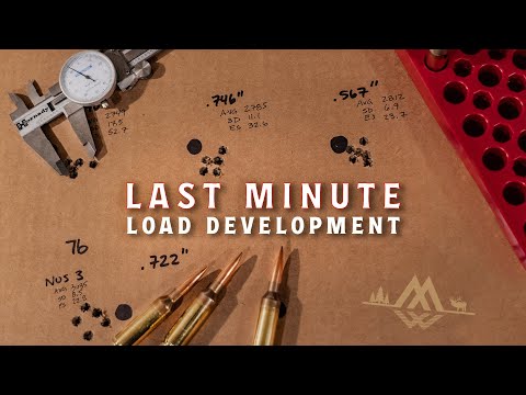Last-Minute Load Development for Hunting Rifles (Fast & Accurate Results!)