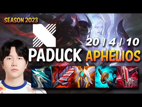 DRX Paduck APHELIOS vs ZERI ADC - KR Ranked