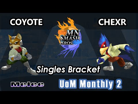 U of M Monthly 2 - Melee Singles: Coyote (Fox) vs. Chexr (Falco)