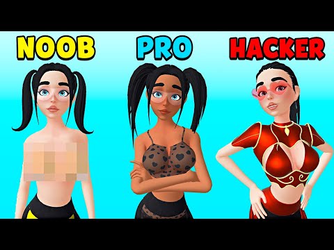NOOB vs PRO vs HACKER - Bra Maker - YouTube