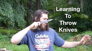 How Fast Can I Learn to Throw Knives? (Ka-Bar Throwing Knives)