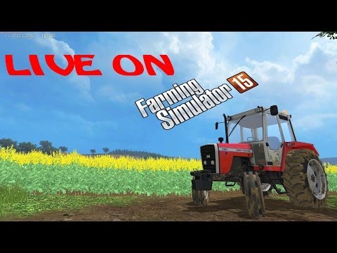 livestream archive from 1/03/16 Farming Simulator 15  Sandy Bay harvesting sunflowers
