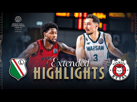 Legia Warszawa v Rytas Vilnius | Full Game Highlights | #BasketballCL 2025-26