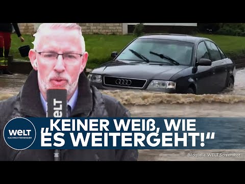 SAARLAND: Verzweifelter Kampf gegen die Fluten! - Anwohner in Neuenkirchen kämpfen um Normalität