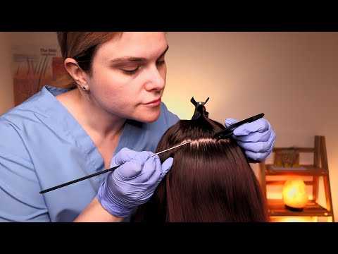 ASMR Real Person Hair & Scalp Check