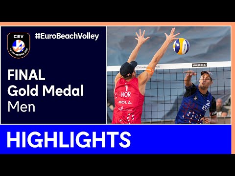 Mol A./Sørum, C. vs Krasilnikov/Stoyanovskiy Gold Medal Highlights - EuroBeachVolley 2020 Men