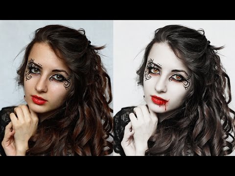 Neon Glow Effect Portrait Photoshop Tutorial