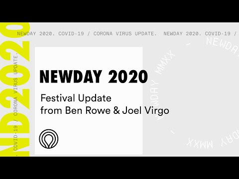 Newday — 2020 Festival update