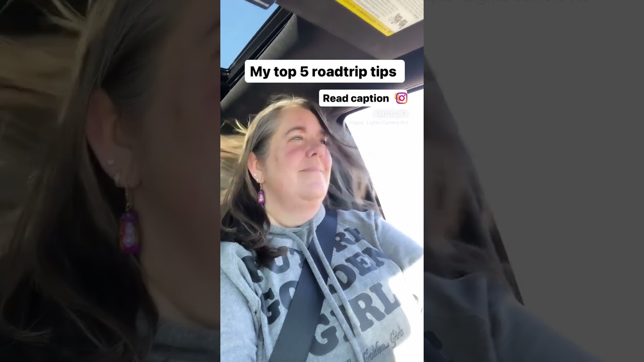 My top 5 roadtrip tips …