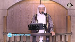 صورة خطبة الجمعة - الرضا بالله ربا