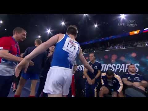 Kirill Prokopev. 2019 Internationaux de France World Challenge Cup. FX