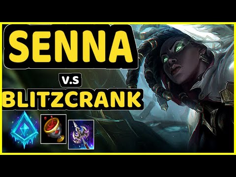 YUUKI60 (SENNA) vs BLITZCRANK - BOTTOM SUPPORT GAMEPLAY - EUW Ranked MASTER