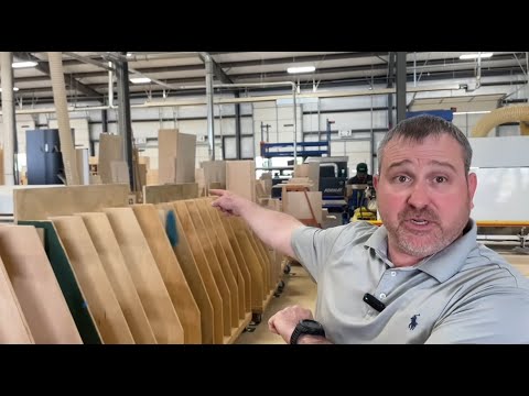 MIND BLOWING CABINET SHOP !  one of the best Lean manufacturing practitioners we’ve ever seen