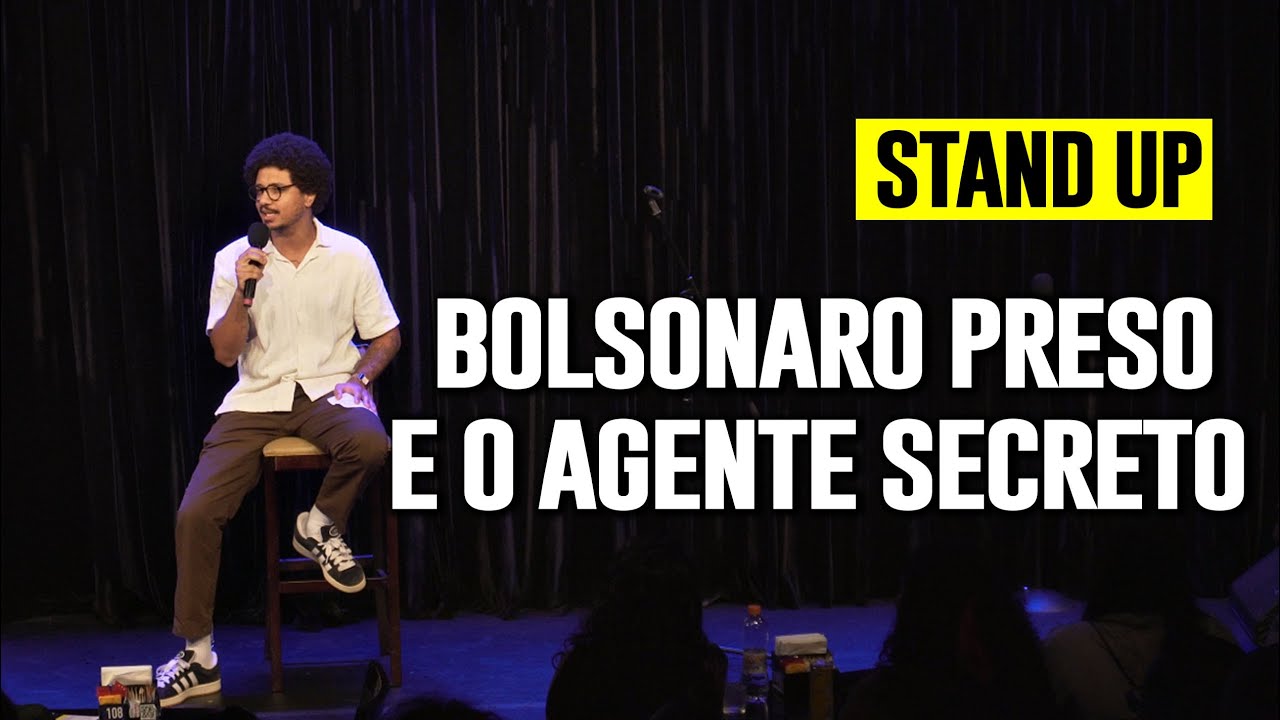 BOLSONARO PRESO E O AGENTE SECRETO - STAND UP COMEDY - JOÃO PIMENTA