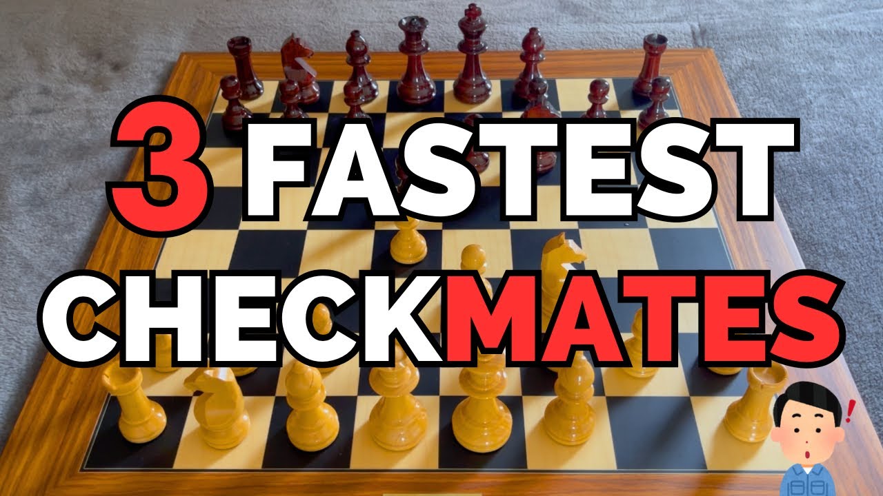 The 3 Fastest Checkmates that exist