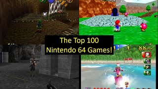 Top 100 N64 Games! (User Voted: 2024 Edition)