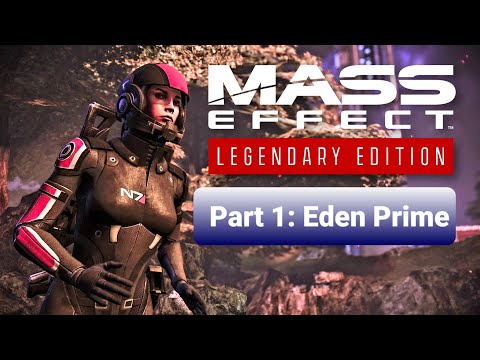 Mass Effect 1 Legendary Edition (Female Shepard) Walkthrough Part 1: Eden Prime: Find The Beacon