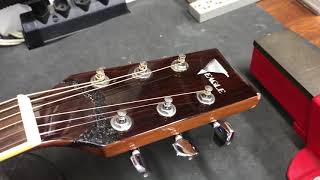 Video thumbnail for Violão Eagle Folk CH-888NT by Waltz Parts Luthieria