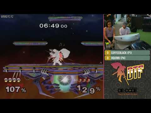 Down to Fair 2 - coffeeblack (Falcon) vs Oquinn (Ganon) - Round 2 (W) Part 1