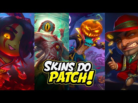 SKINS DO PATCH 8.10 + 8.9 BÔNUS E COMO CONSEGUIR - ⚡ Smite BR